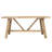 Rectangular Rustic Solid Pine Dining Set With Upholstered Chairs, Farmhouse Kitchen Table Set-1988945535