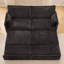 Canapé-lit escamotable de 73,6 pouces, canapé-lit en tissu chenille 3-en-1, rangement latéral et fauteuil de chargement USB / C pour salon, chambre à coucher, appartement