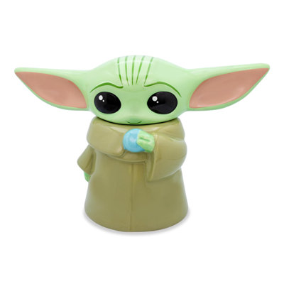 Contenant en céramique Star Wars: The Mandalorian Grogu | 13 pouces de hauteur