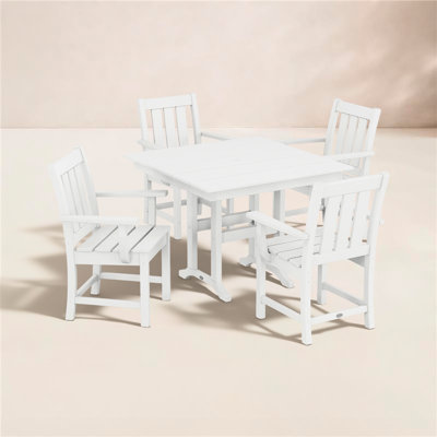 POLYWOOD® Oxford 38" Patio Dining Set