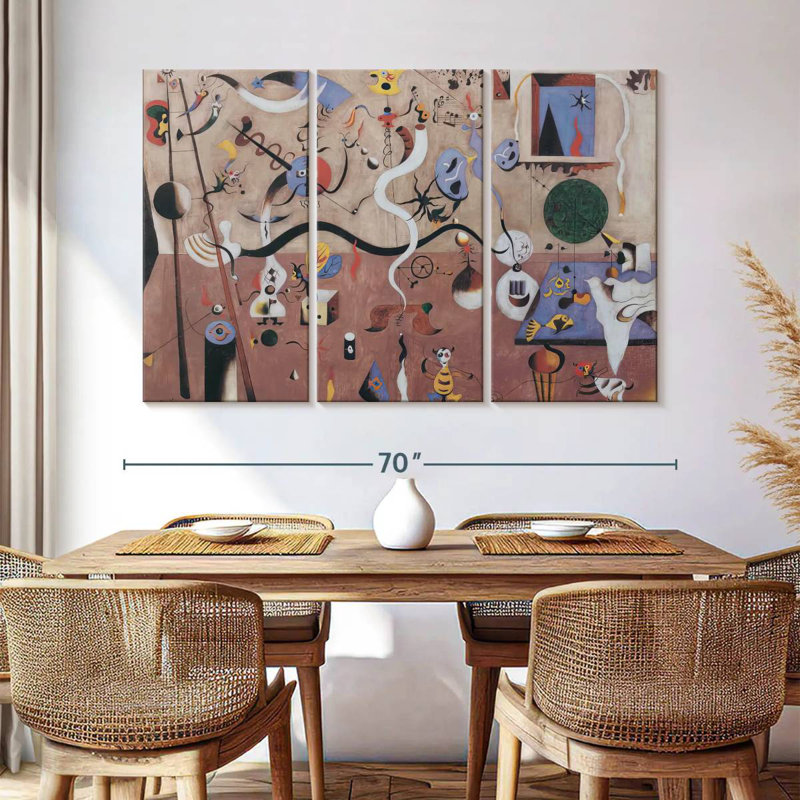 Avery The Harlequin's Carnival, 42" H x 65" W
