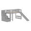 Lit mezzanine avec escalier et glissade-1092662483