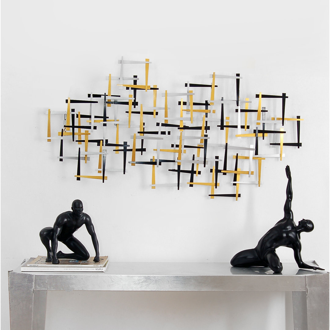 Composition Metal Painting Wall Décor
