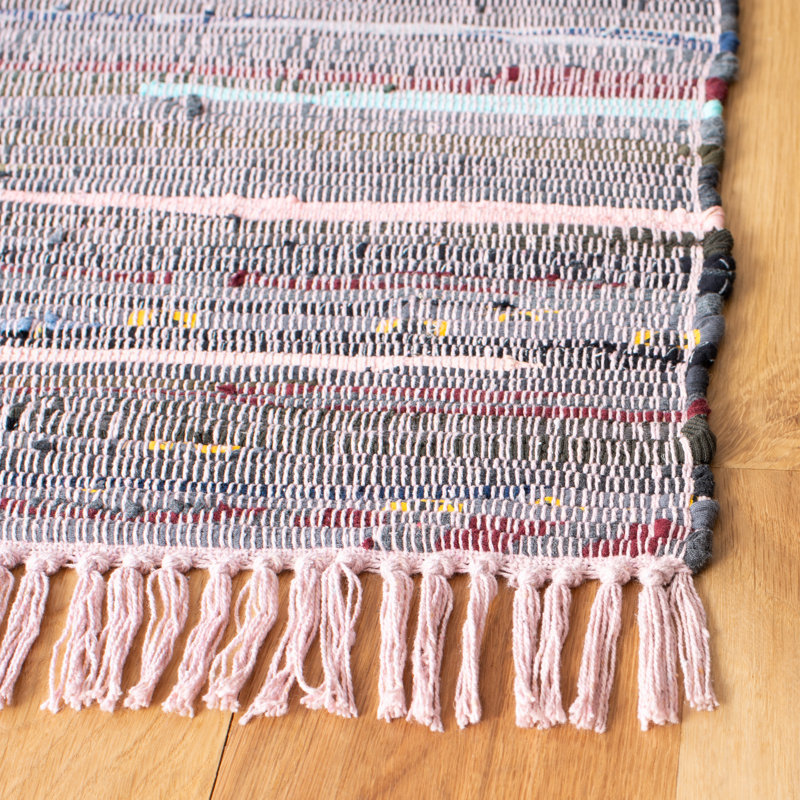 Tapis en coton tissé à plat Rag, Rectangle 2 pi x 3 pi