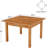 Coffee Table,Nordic Style Kitchen Table,Square Dining Table