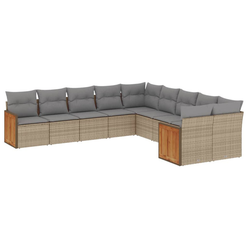 Ensemble de canapé de jardin Vidaxl
