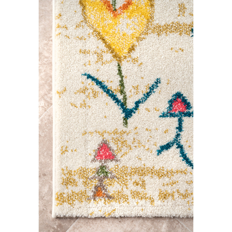 Tapis beige McDuffie, Rectangle 5 pi x 8 pi