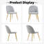 Chaise d'appoint empilable en velours-475028185