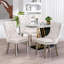 Dining Chairs, Upholstered High-end Tufted Dining Room Chair with Nailhead Back Ring-511006698-511006608-531111163