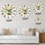 Vintage Flower I - Horloge murale traditionnelle-93602095