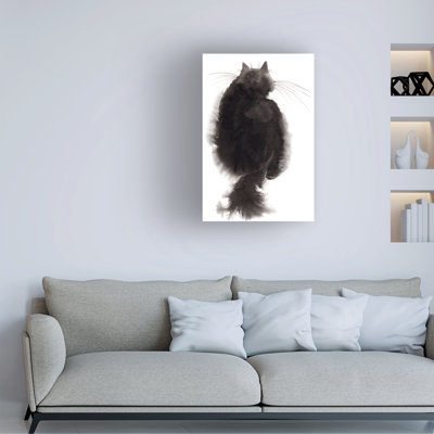 «Black Back» par Elena Bolgova - peinture sur toile tendue