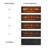 Electric Fireplace Insert With Realistic Flame, Ultra-Thin Design, Remote Control, And Overheating Protection For Cozy And Safe Heating