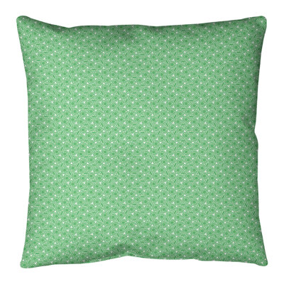 Coussin décoratif à treillis hexagonal Katelyn Elizabeth
