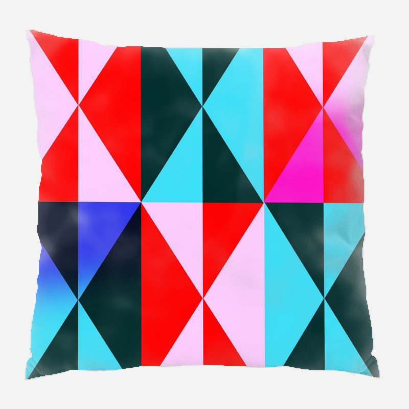 Coussin décoratif géométrique