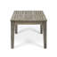 Transitional Acacia Wood Side Table