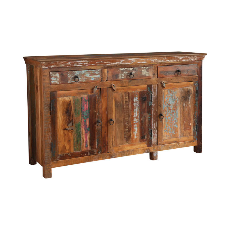 Achilles Solid Wood Accent Cabinet