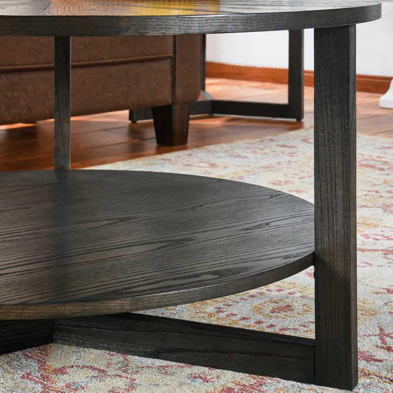Khodie Single Coffee Table, Ebony Black