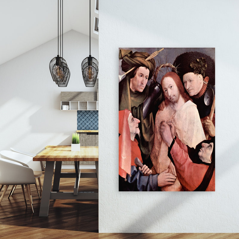 «The Crowning With Thorns», reproduction d'art murale classique contemporaine, 60" H x 40" W
