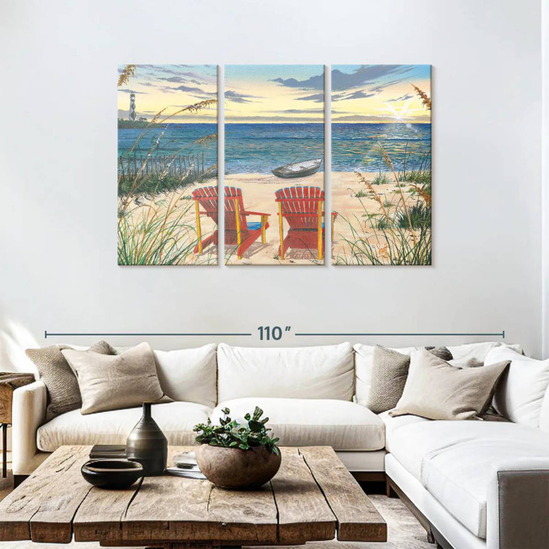 Gillard Outer Bank Sunrise, 48" H x 74" W