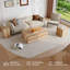 Ensemble de 3 tables basses et tables de bout modernes avec table d'appoint cubique et table d'appoint-123102726