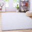 Mathilde Solid Colour Shag Area Rug-1387532542