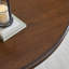 Table ronde classique en bois massif d'érable américain-1058831912