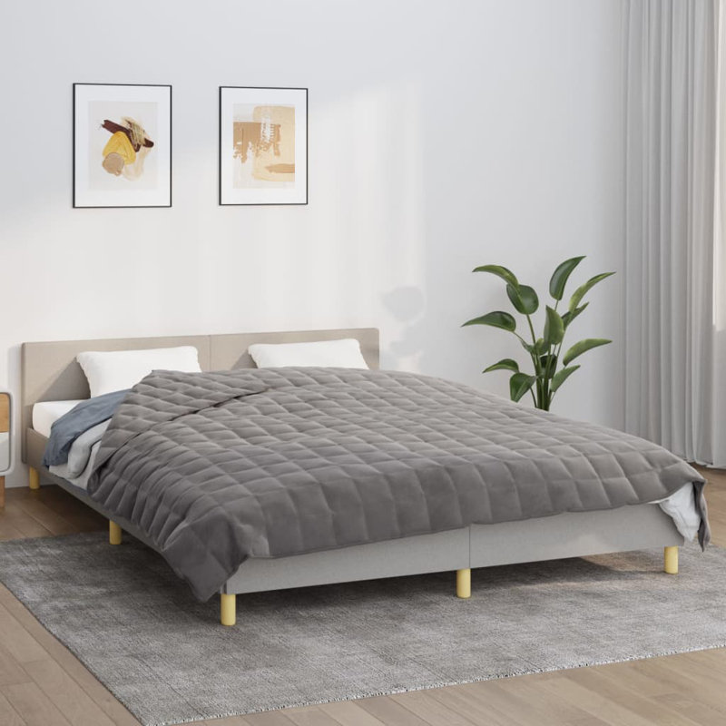 Lawnmont Weighted Blanket, W200 x L230cm, Grey