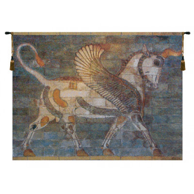Loom Woven Cotton Blend Wall Hanging
