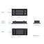 Diffuseur à fente linéaire Flo Matrix 10 x 4 noir mat-101956070
