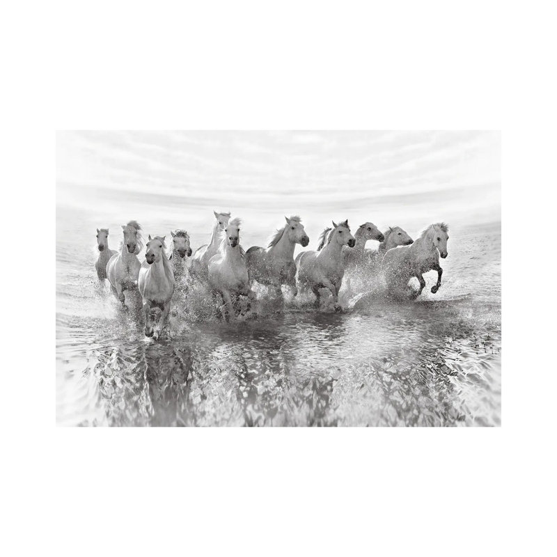 Illusion Of Power (13 Horse Power Though) by Roman Golubenko - Wrapped Canvas Print, 20.32 cm H x 30.48 cm W