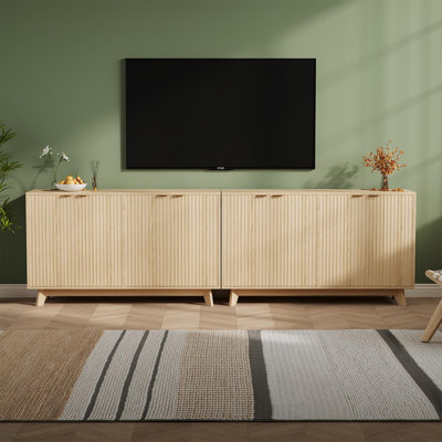 Buffet moderne à 2 cannelures Modern