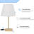 Milbrandt Wood Table Lamp-918005951