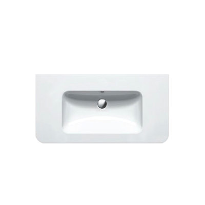 Green 39.37'' L Bathroom Sink