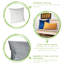 Colour Rectangular Lumbar Cushion with Filling-96904127