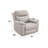 Chriki Microfiber Power Motion Recliner With Lift, Heating & Massage Chair-1931684242