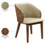 Chaise rembourrée en cuir Glenwood-1102903360