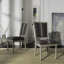 Chaise d'appoint Fleur en beige