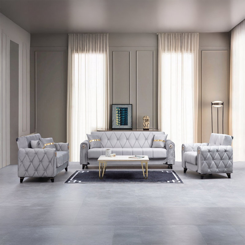 Istanbul Sofa, Light Gray