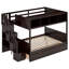 Lit superposé simple au dessus d'un lit double Imbi Kids-320521053