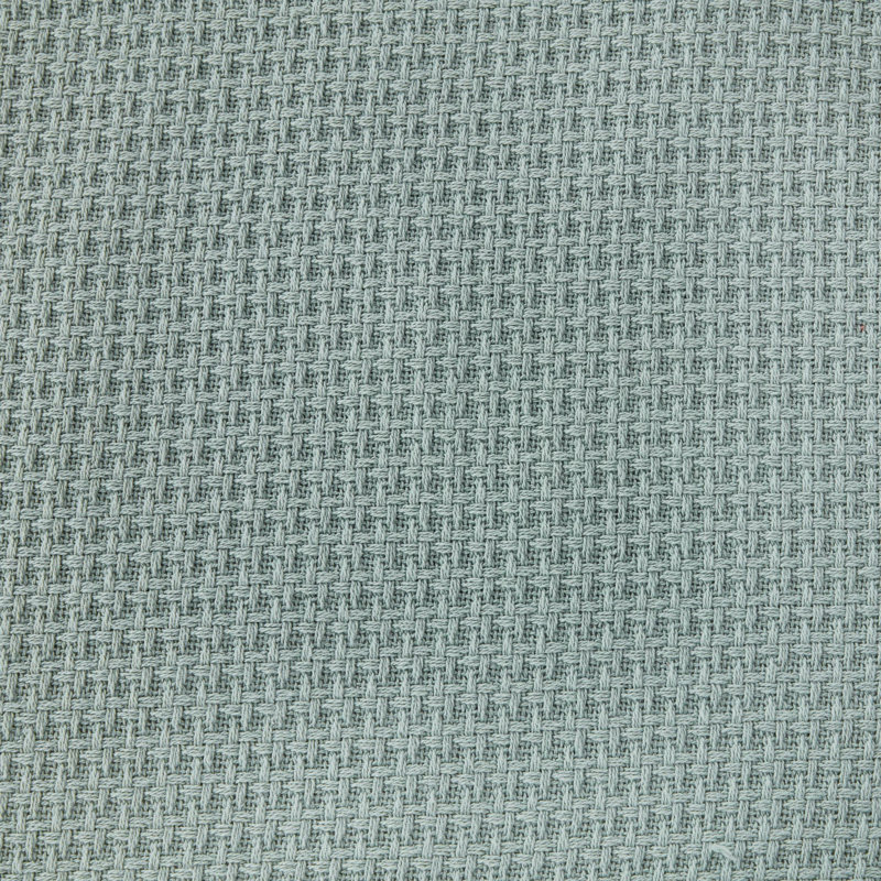 Hand Woven Blanket, King, Blue Green