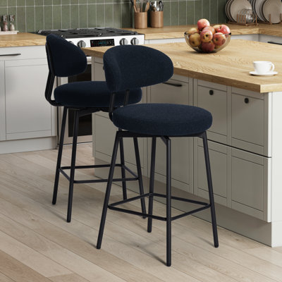 Tabouret de comptoir pivotant 27 po Bayville