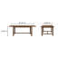 Kempton Dining Table Brown