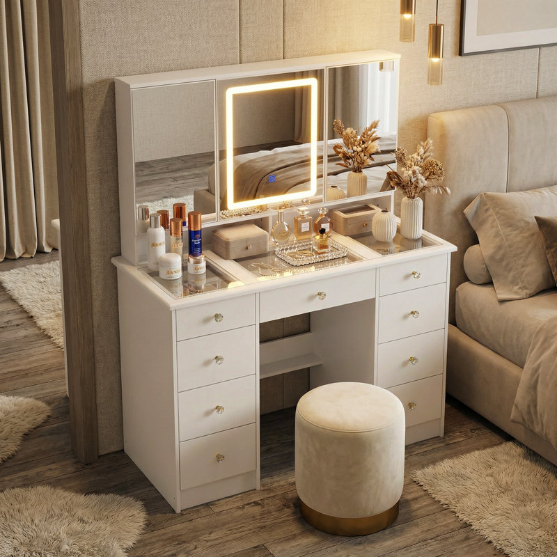 Vanity, White