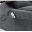 Fauteuil inclinable électrique en chenille Kayla Gray