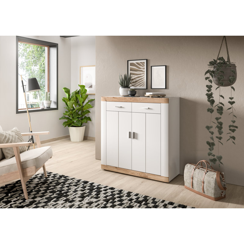 Guerneville 101cm Wide 2 Drawer Highboard