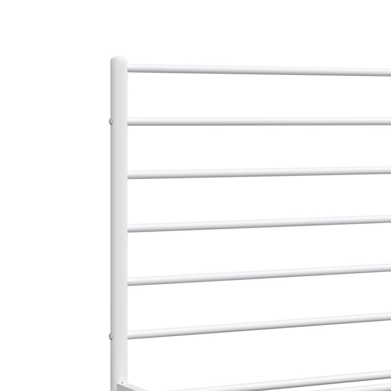 Makahla Bed, White, 100 x 190cm