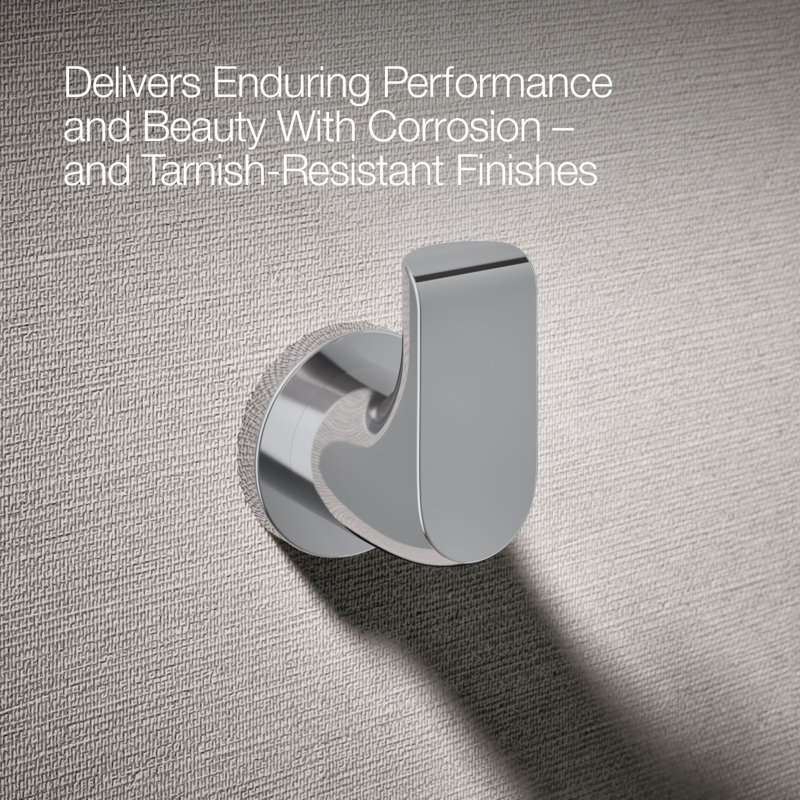 Avid® Robe Hook, Polished Chrome