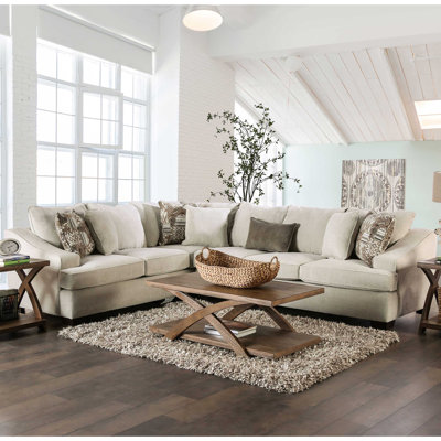 Araujo Upholstered L-Shaped Sectional Left Hand Facing