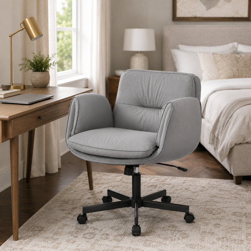 Chaise de bureau Criss Cross, Gris