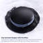 Robinet de salle de bain robuste à 2 poignées avec drain et trousses d'alimentation, robinet de lavabo de style moderne monté sur comptoir noir mat 4001-Mo-121292071